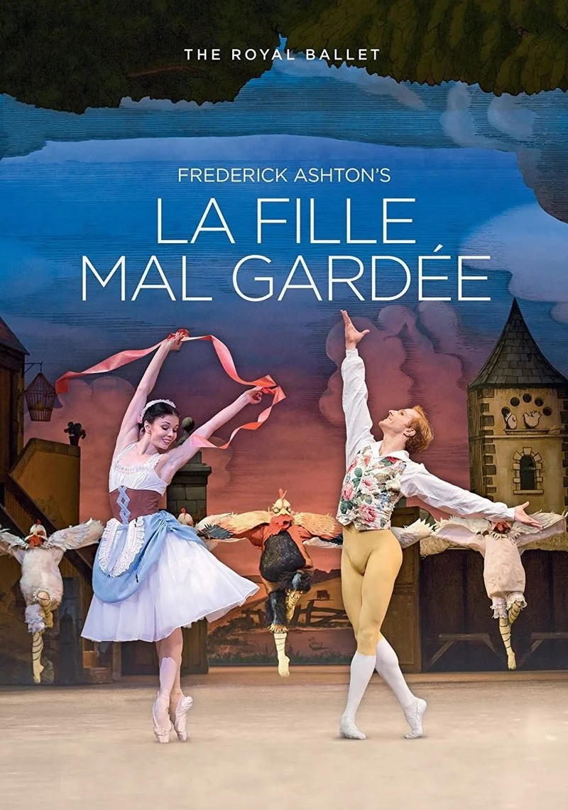 Poster van La Fille Mal Gardée (The Royal Ballet)