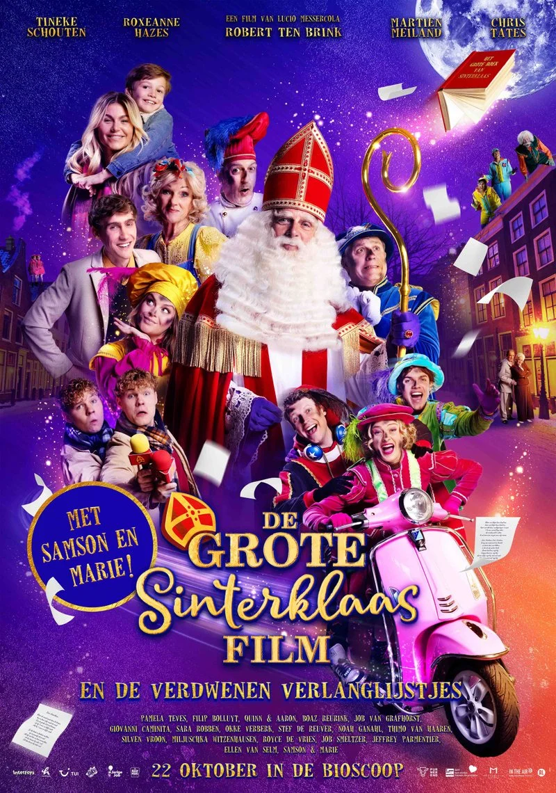Affiche de De Grote Sinterklaasfilm en de Verdwenen Verlanglijstjes