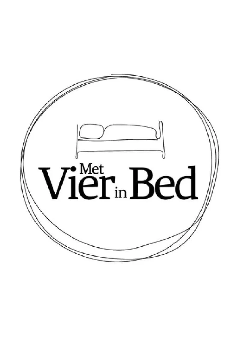 Affiche de Met Vier in Bed