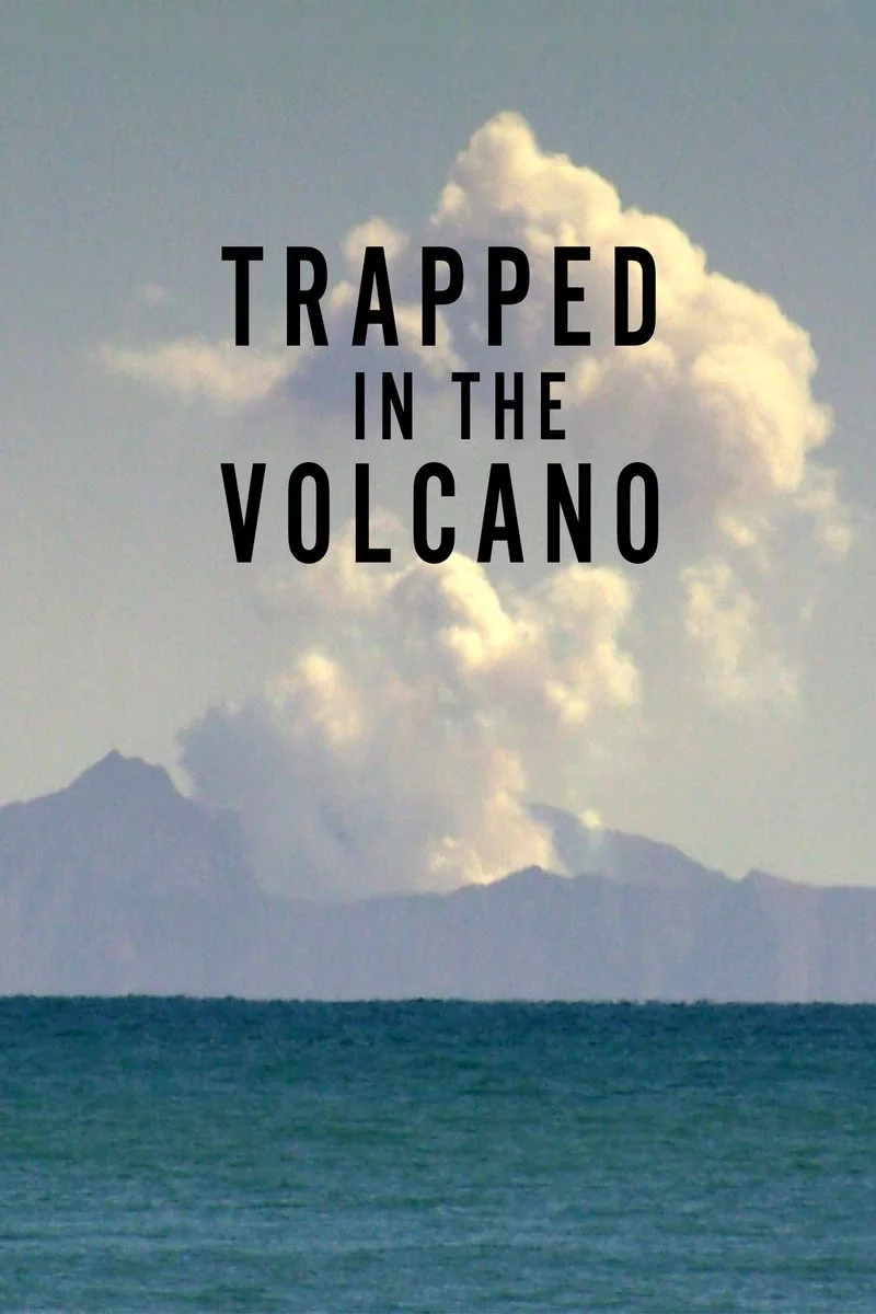Poster van Trapped in the Volcano