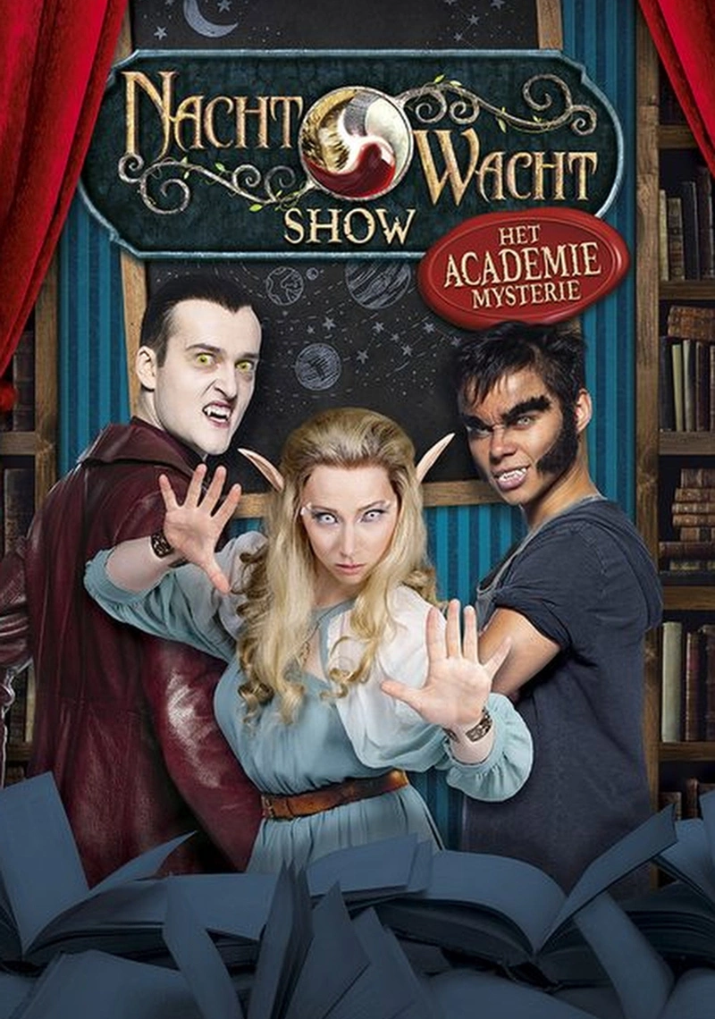 Poster van Nachtwacht Show: Het Academie Mysterie