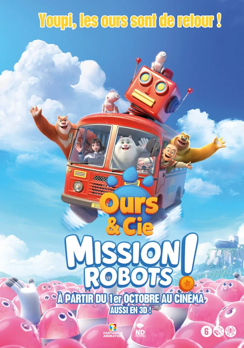 Affiche de Ours & Cie: Mission Robots