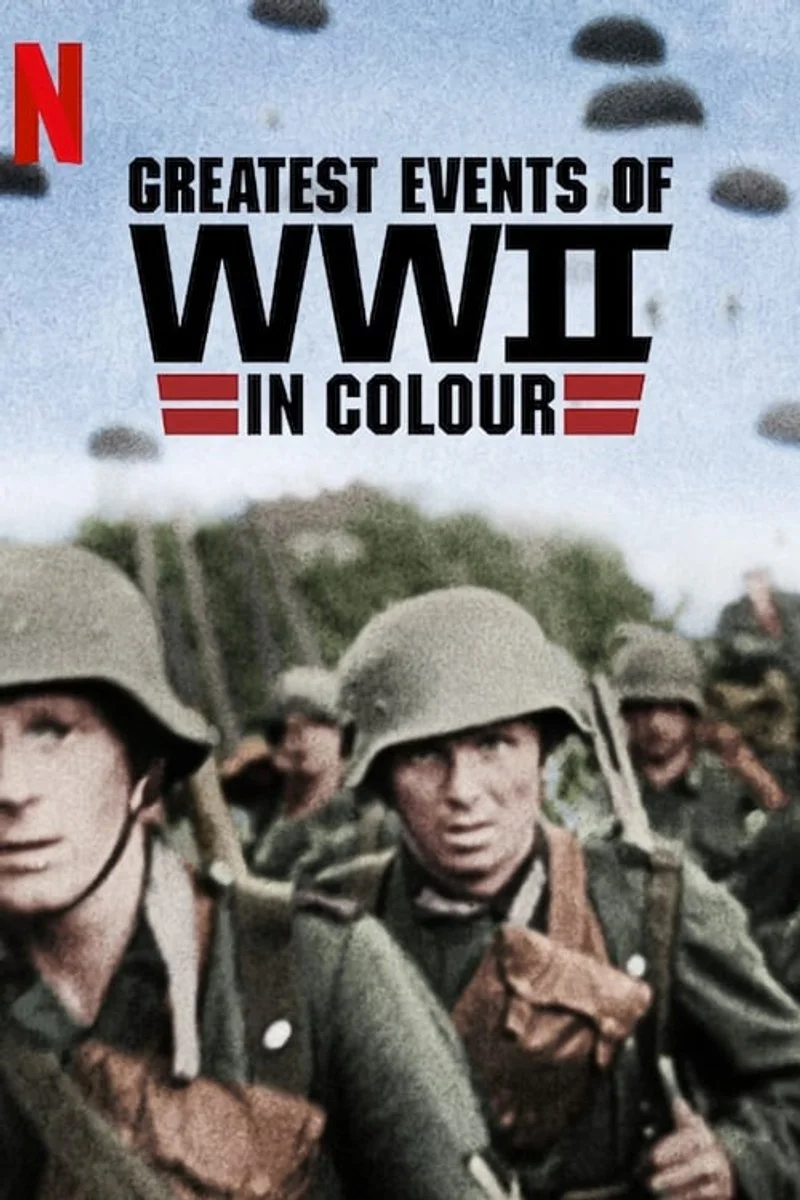 Poster van Greatest Events of WWII in Colour