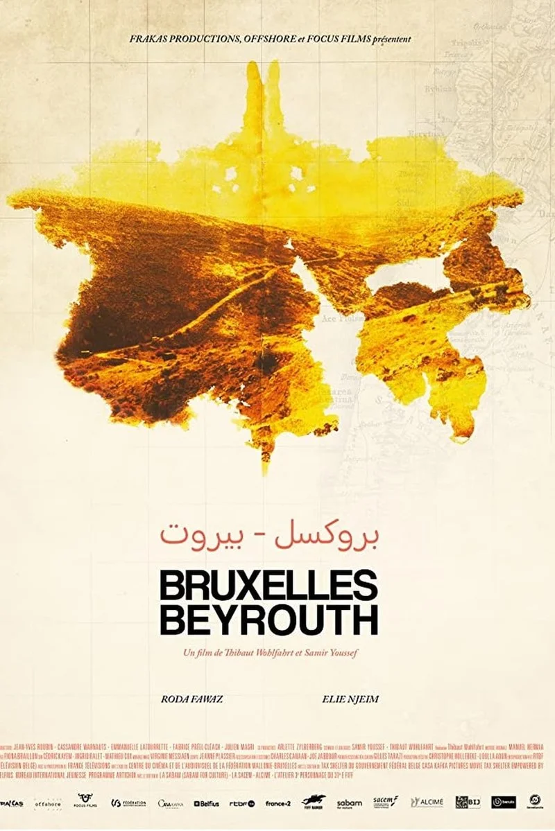 Poster van Bruxelles-Beyrouth