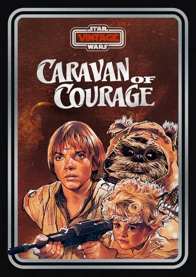 Poster Star Wars Vintage: Caravan of Courage: An Ewok Adventure
