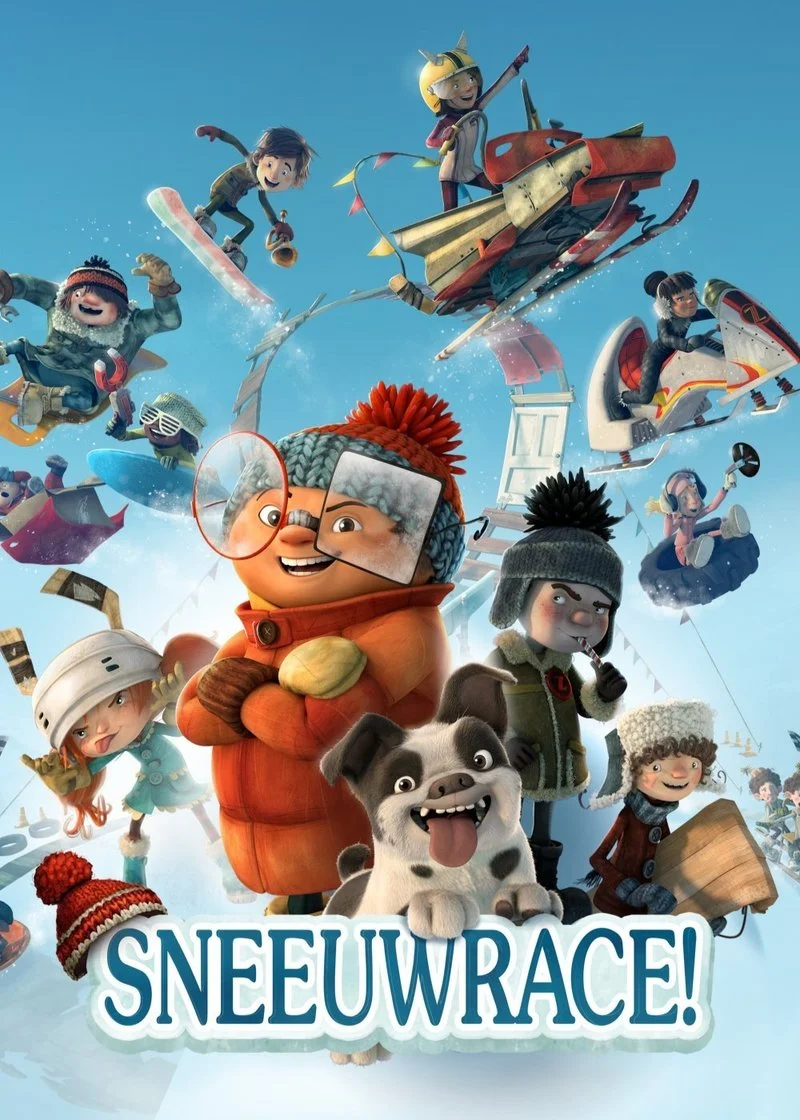 Poster van Racetime! (aka. La course des Tuques)