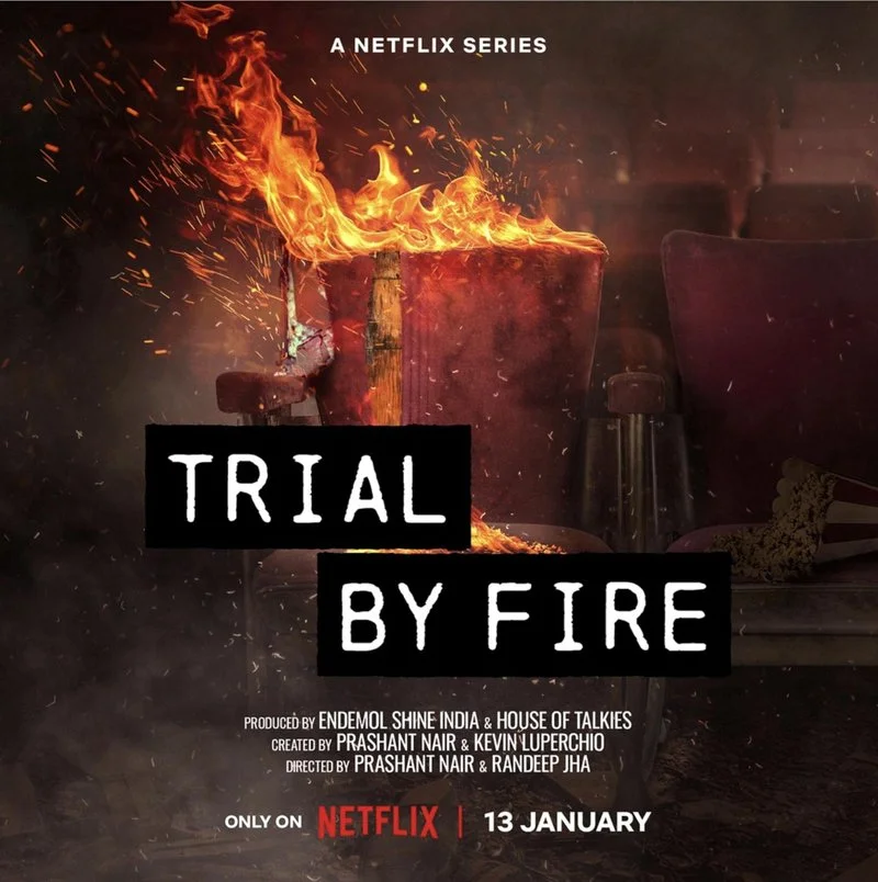 Poster van Trial by Fire