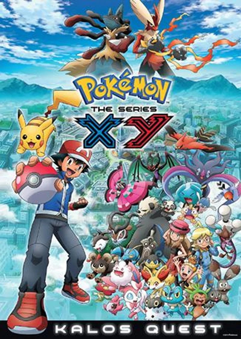 Affiche de Pokémon, la série  XY