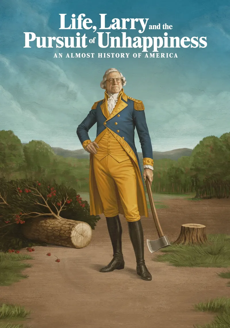 Poster van Life, Larry and the Pursuit of Unhappiness: An almost History of America