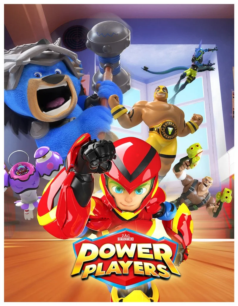 Poster van Power Players