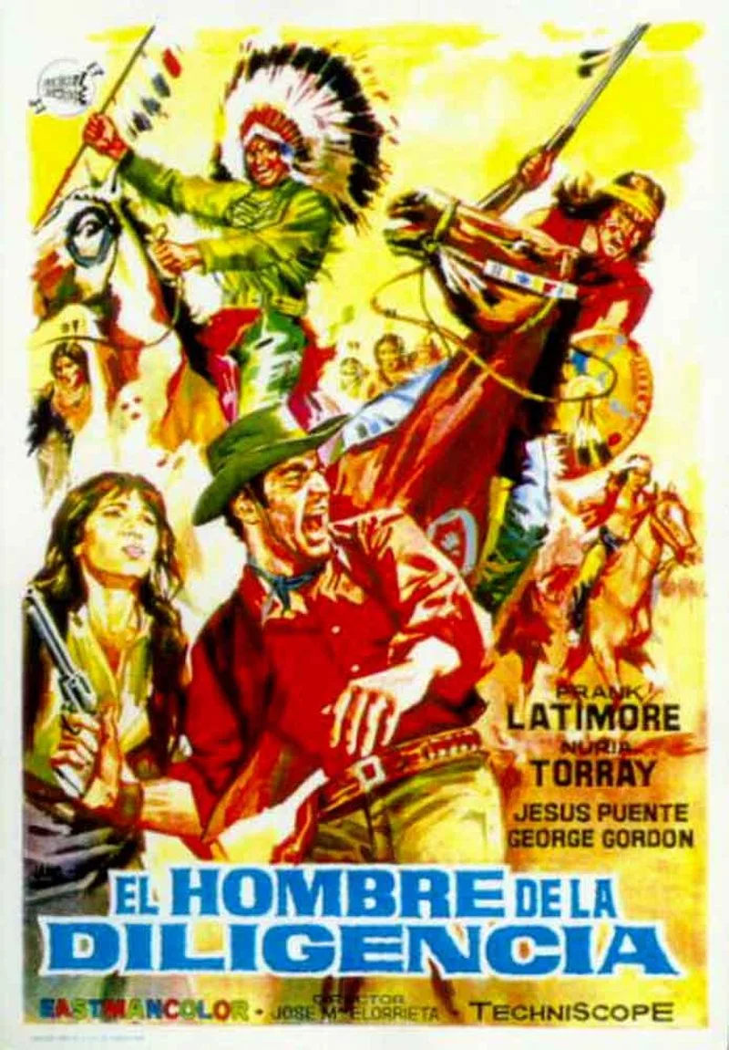 Poster van La furie des Apaches