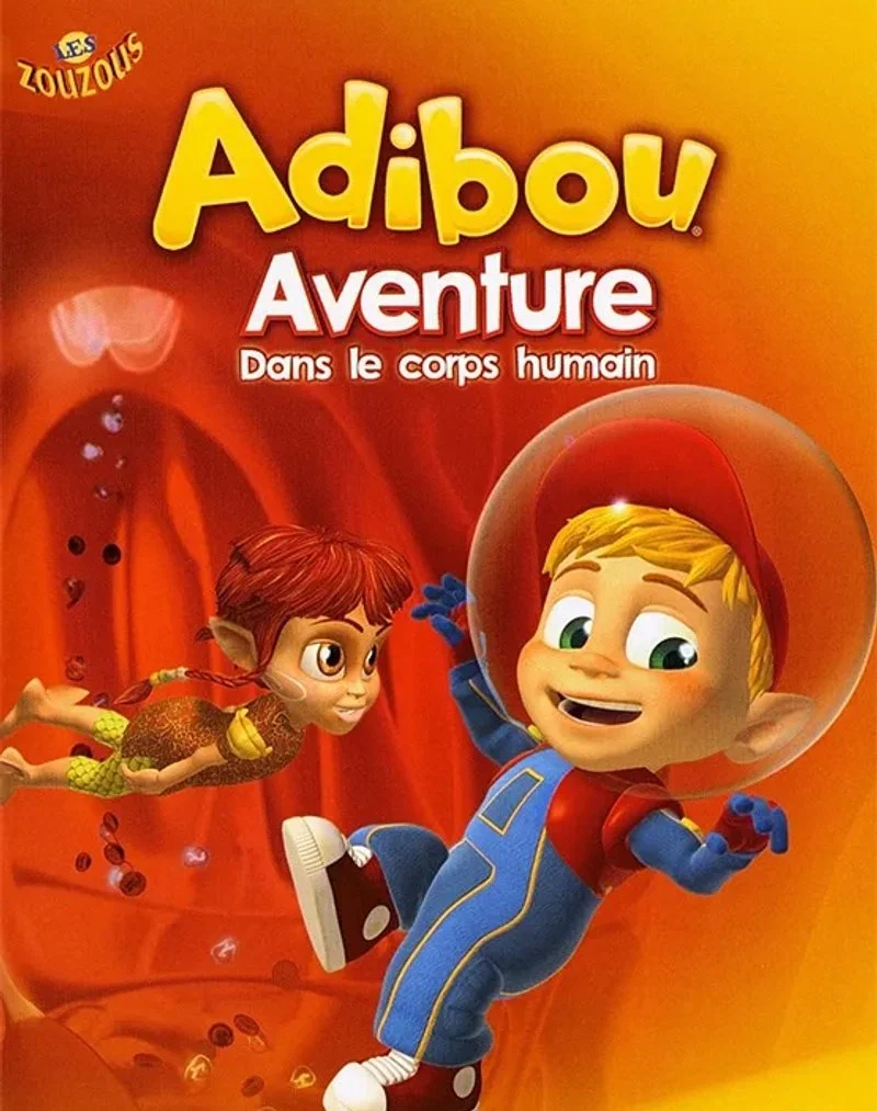 Poster van Adibou  Aventure dans le corps humain