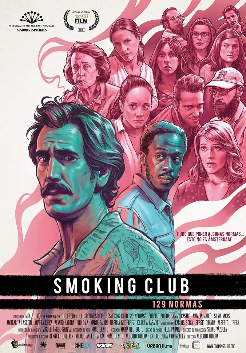 Poster van Smoking Club. 129 Rules