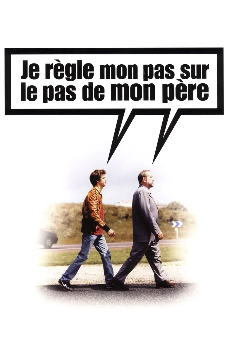 Poster van Je règle mon pas sur le pas de mon père