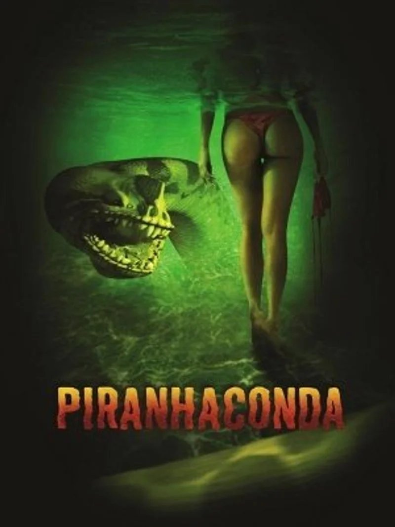 Poster van Piranhaconda