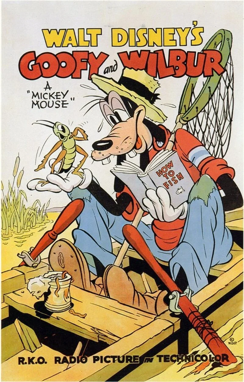 Poster van Goofy and Wilbur
