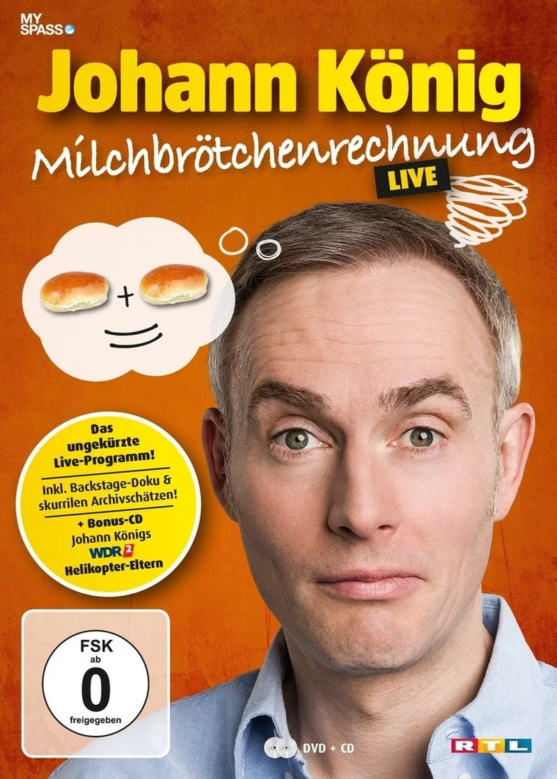Poster van Johann König - Milchbrötchenrechnung