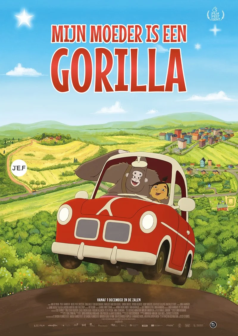 Poster van Mijn Moeder is een Gorilla