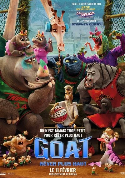 Affiche GOAT - Rêver plus haut