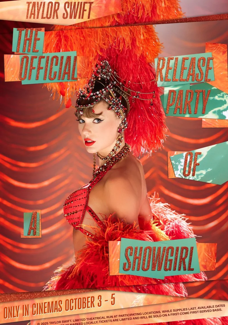 Affiche de Taylor Swift | The Official Release Party of a Showgirl