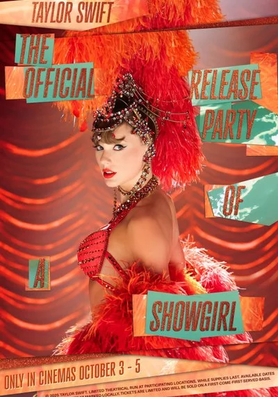 Poster Taylor Swift | The Official Release Party of a Showgirl