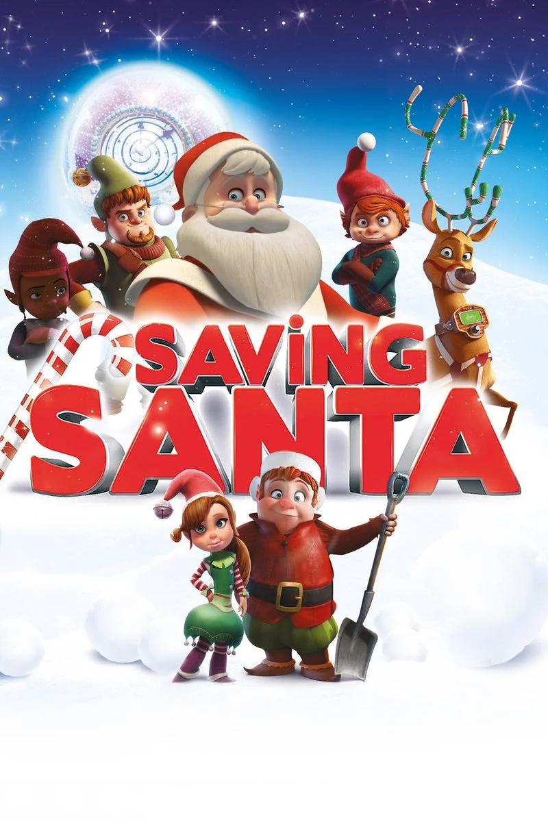 Poster van Saving Santa