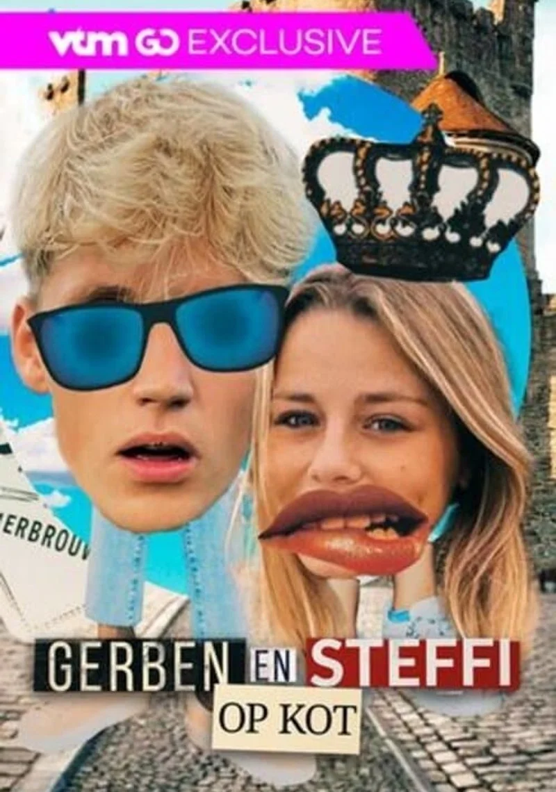 Poster van Gerben & Steffi op kot