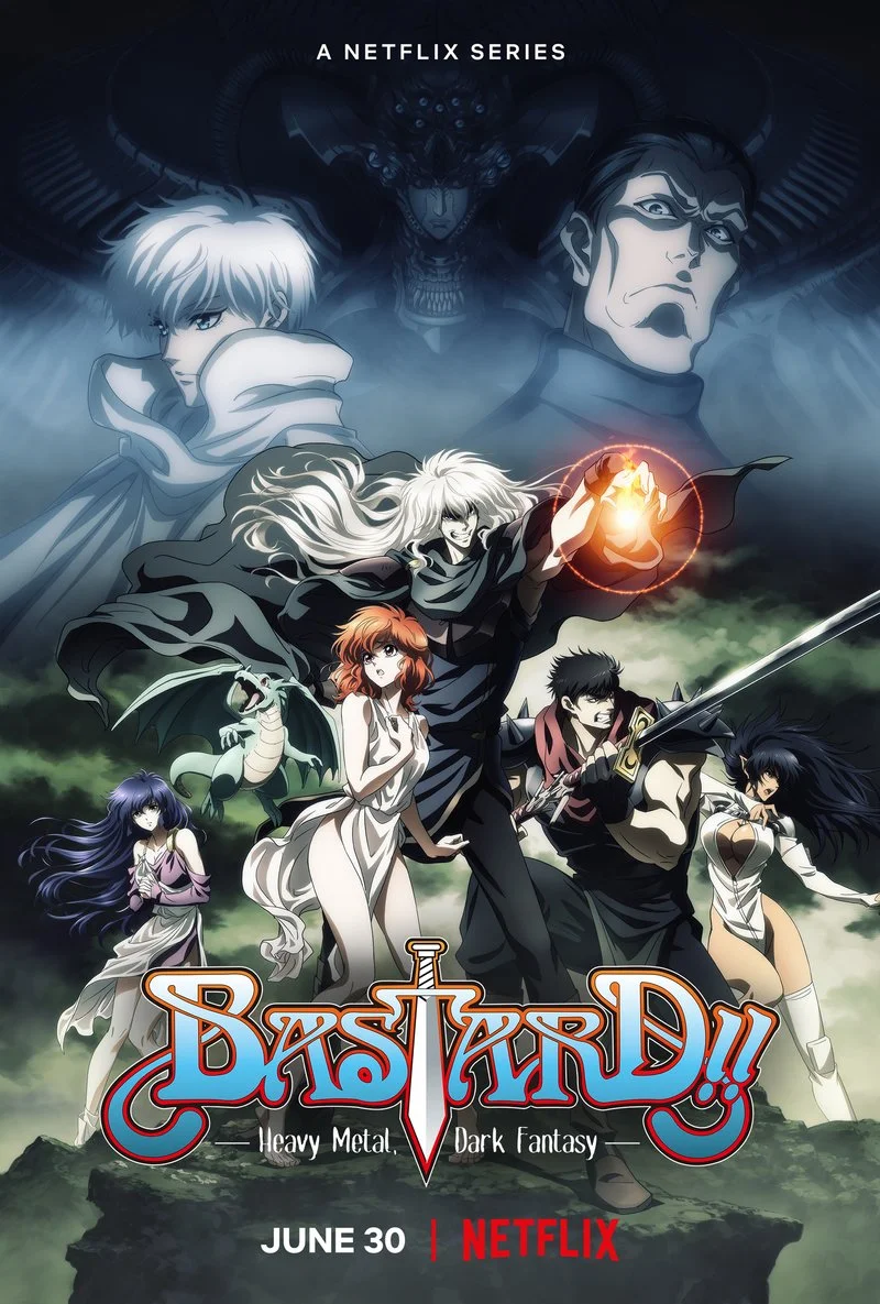 Affiche de Bastard‼ Heavy Metal, Dark Fantasy