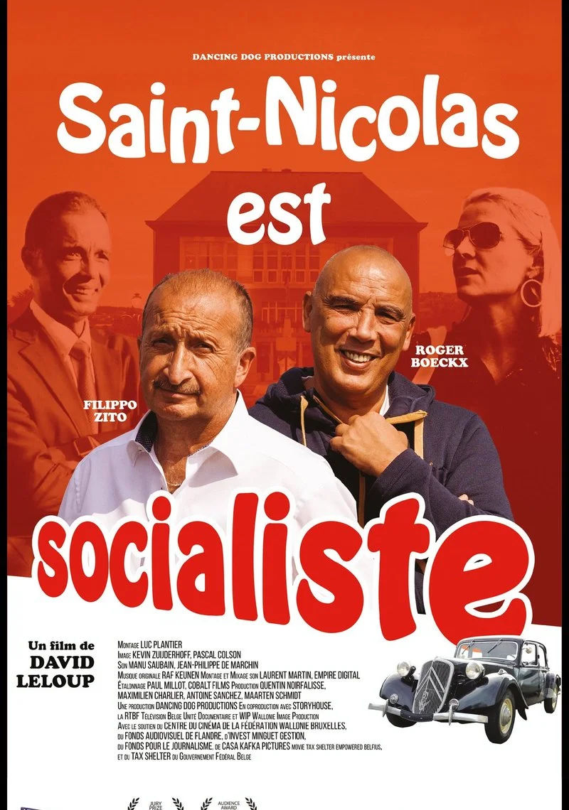 Poster van Saint-Nicolas est socialiste