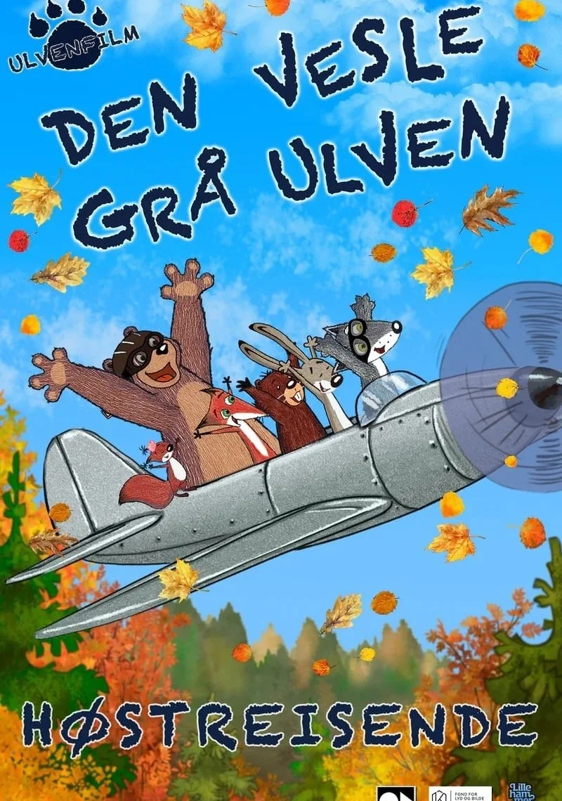 Poster van Little Grey Wolfy. Fall Travelers