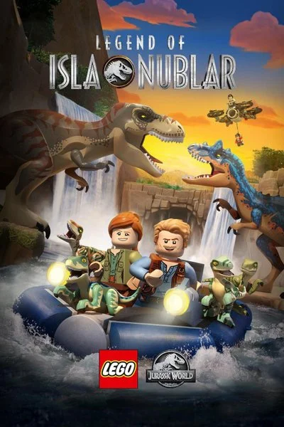 Affiche LEGO Jurassic World : La légende d'Isla Nublar