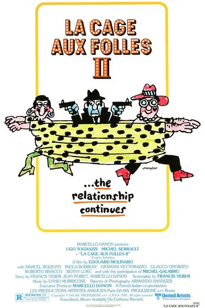 Poster La Cage Aux Folles II