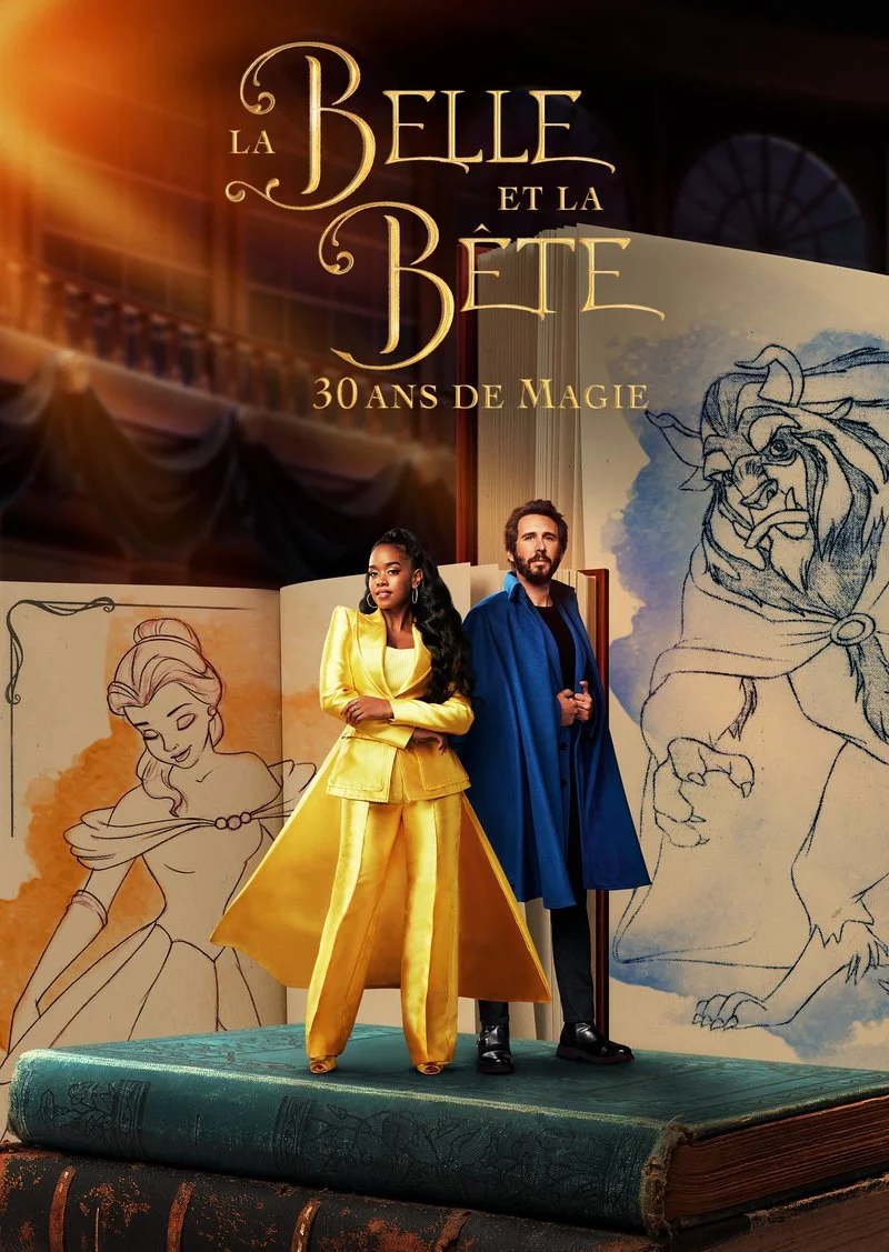 Affiche de La Belle et la Bête : 30 ans de magie