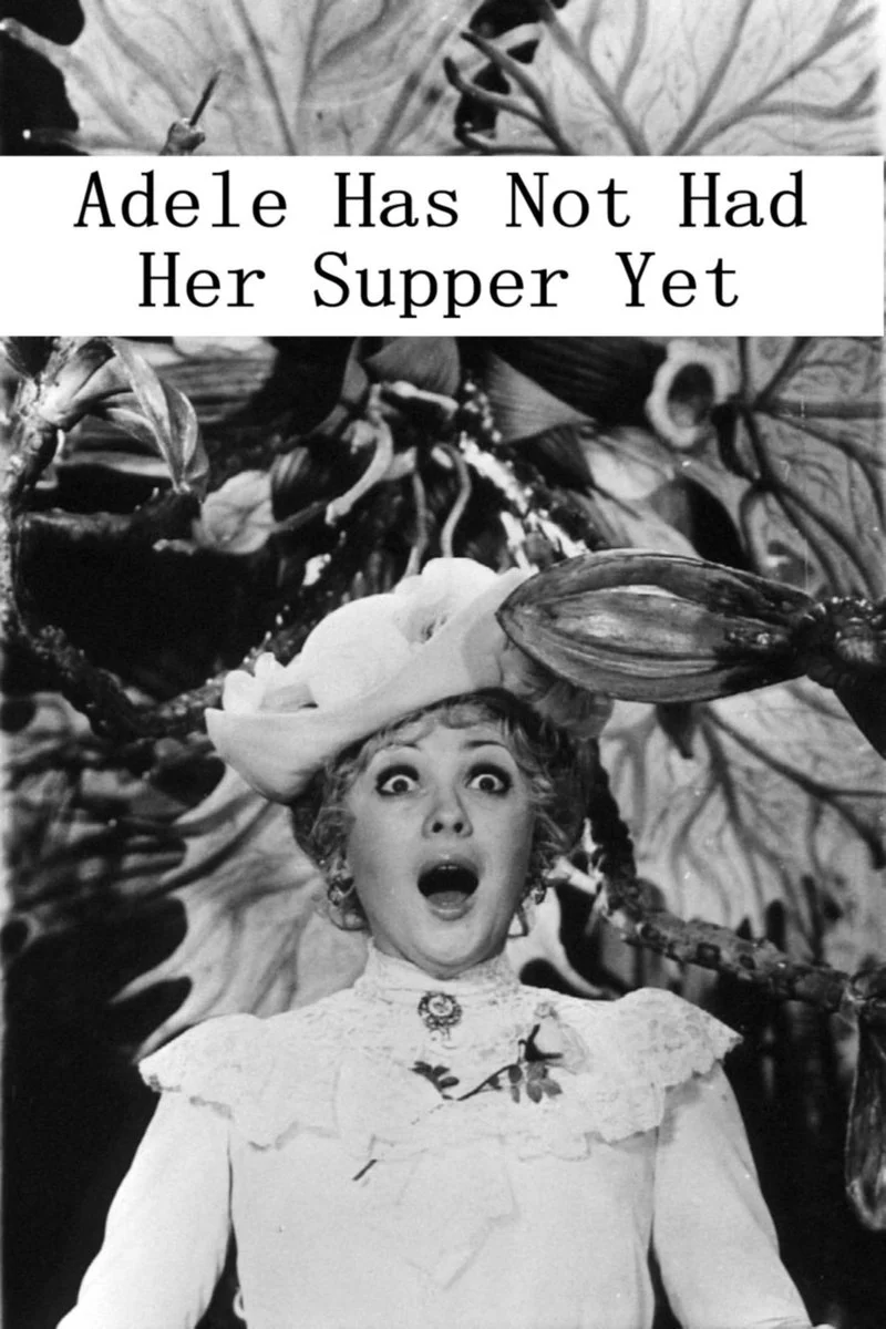 Poster van Adele Has Not Had Her Supper Yet