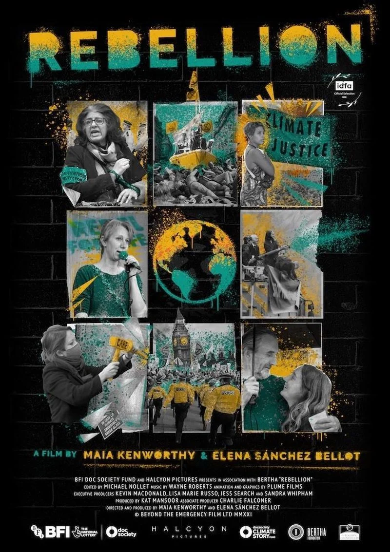 Affiche de Extinction Rebellion, un mouvement pour la planète
