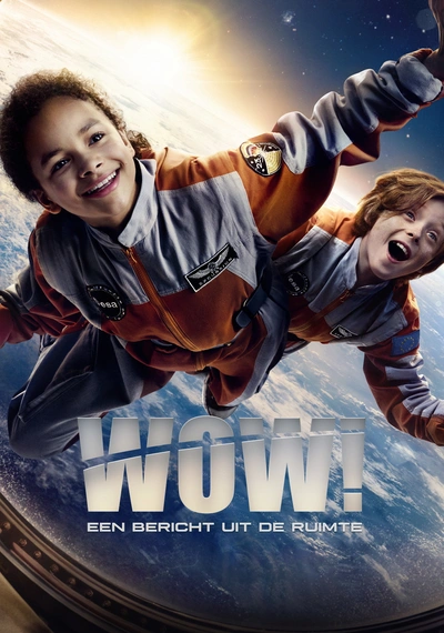 Poster Wow! Nachricht aus dem All