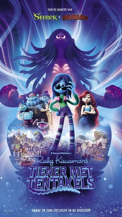 Poster Ruby Kieuwmans: Tiener met Tentakels