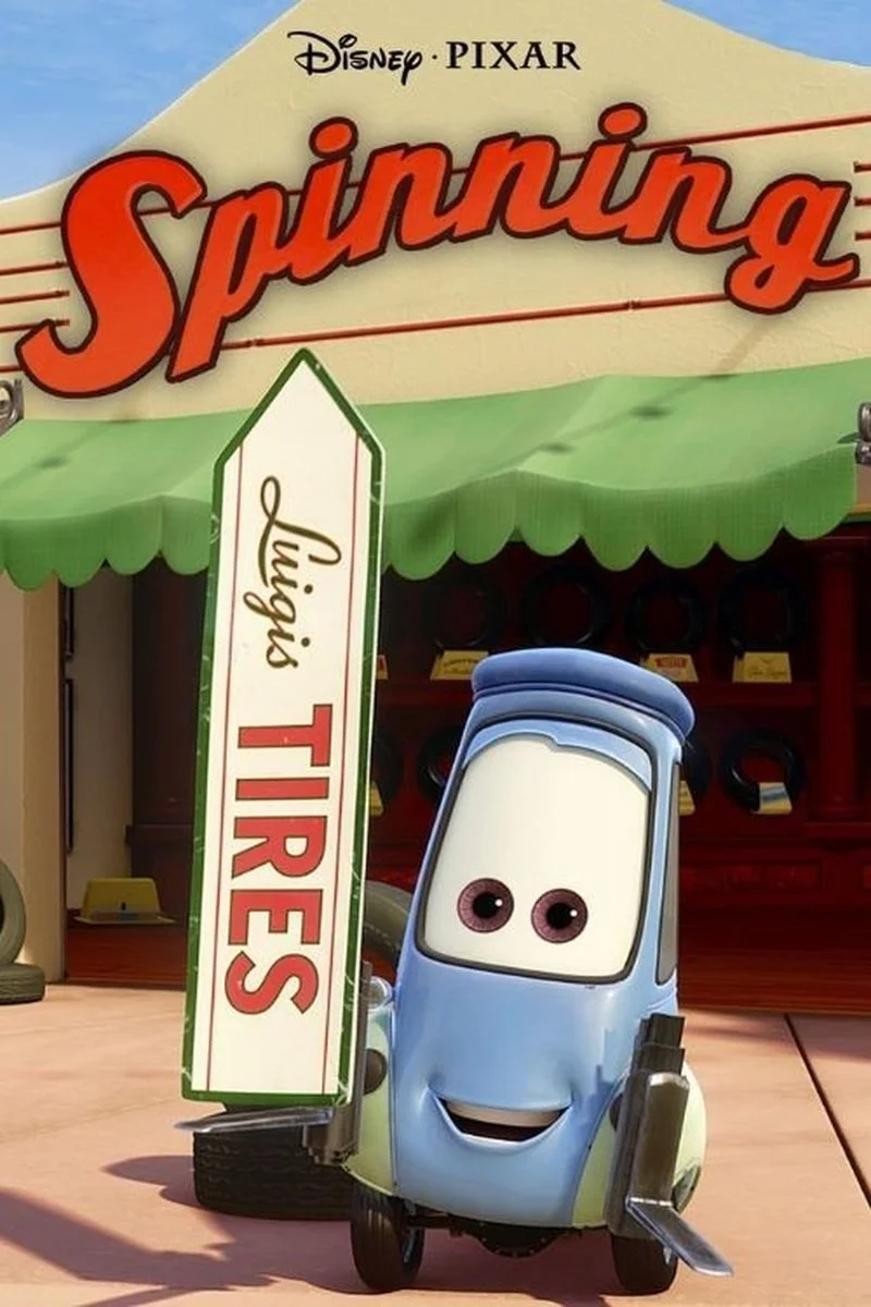 Poster van Cars Toon: Spinning