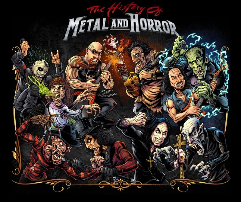 Affiche de The History of Metal and Horror