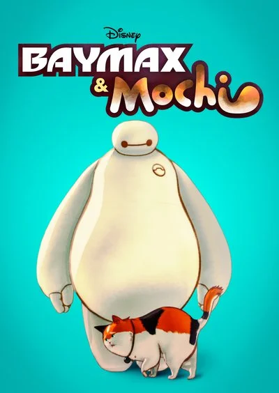 Affiche Baymax & Mochi