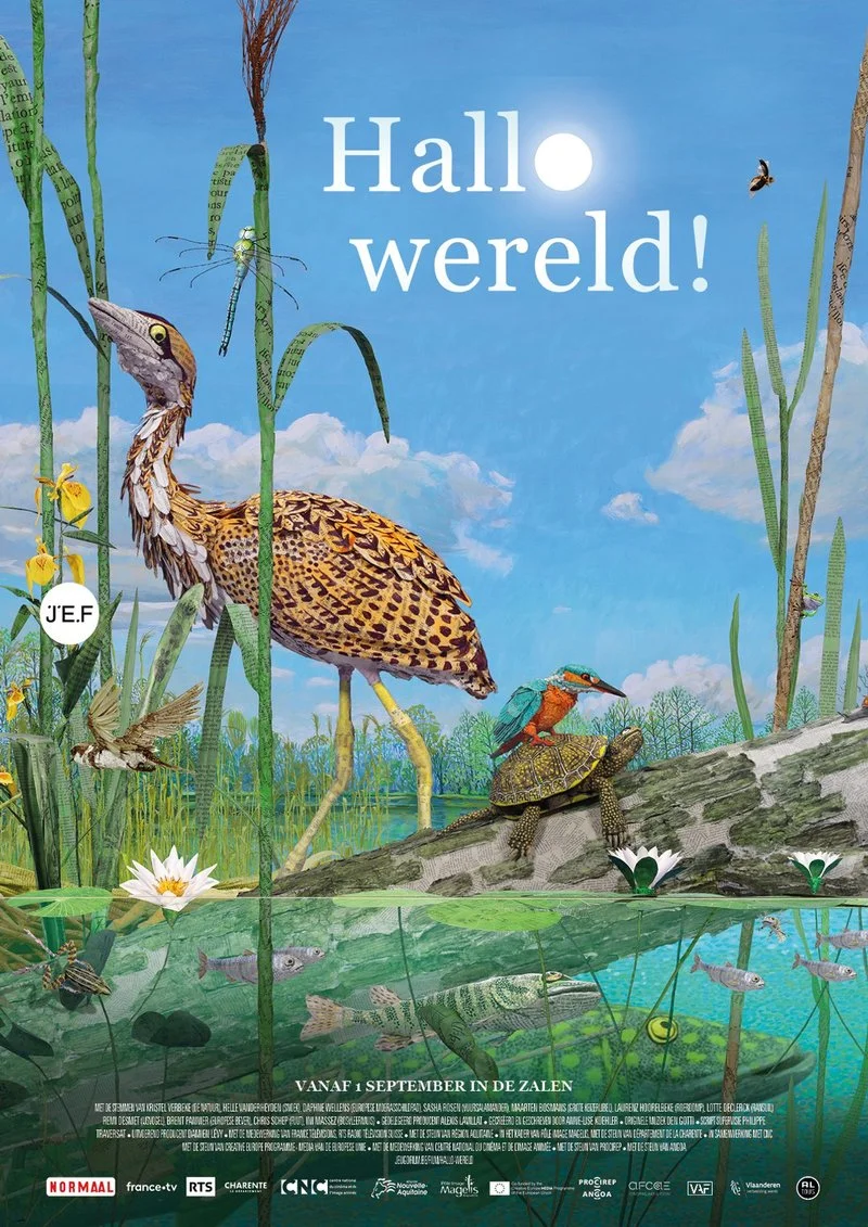 Poster van Hallo wereld!