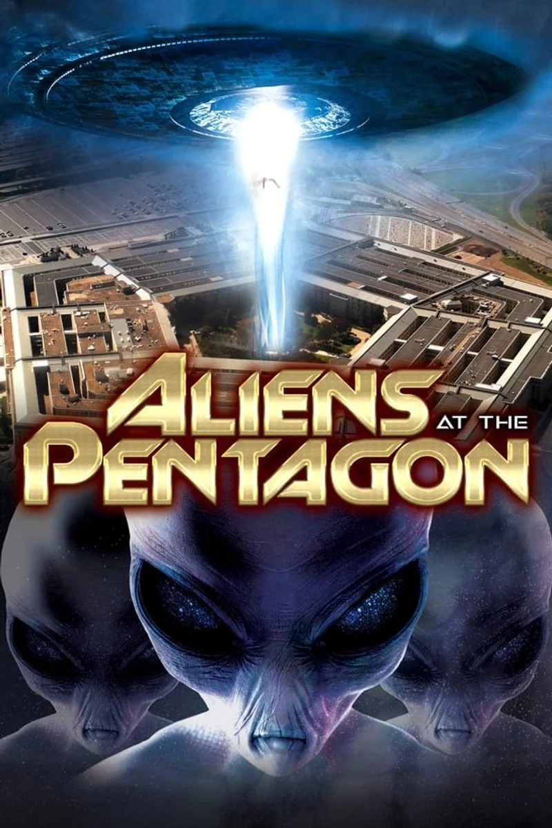 Poster van Aliens at the Pentagon