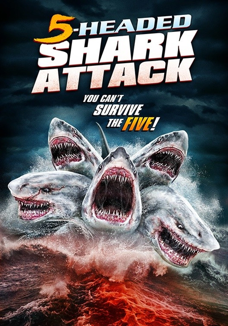 Affiche de 5-Headed Shark Attack