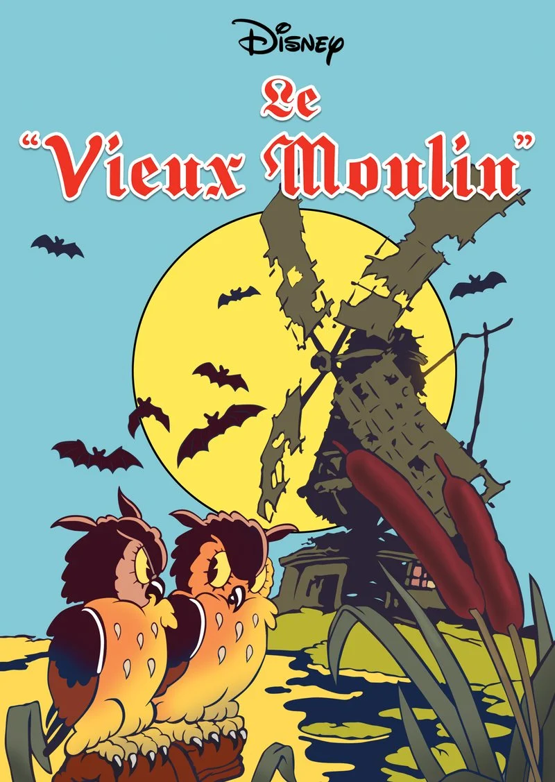 Affiche de Le vieux moulin
