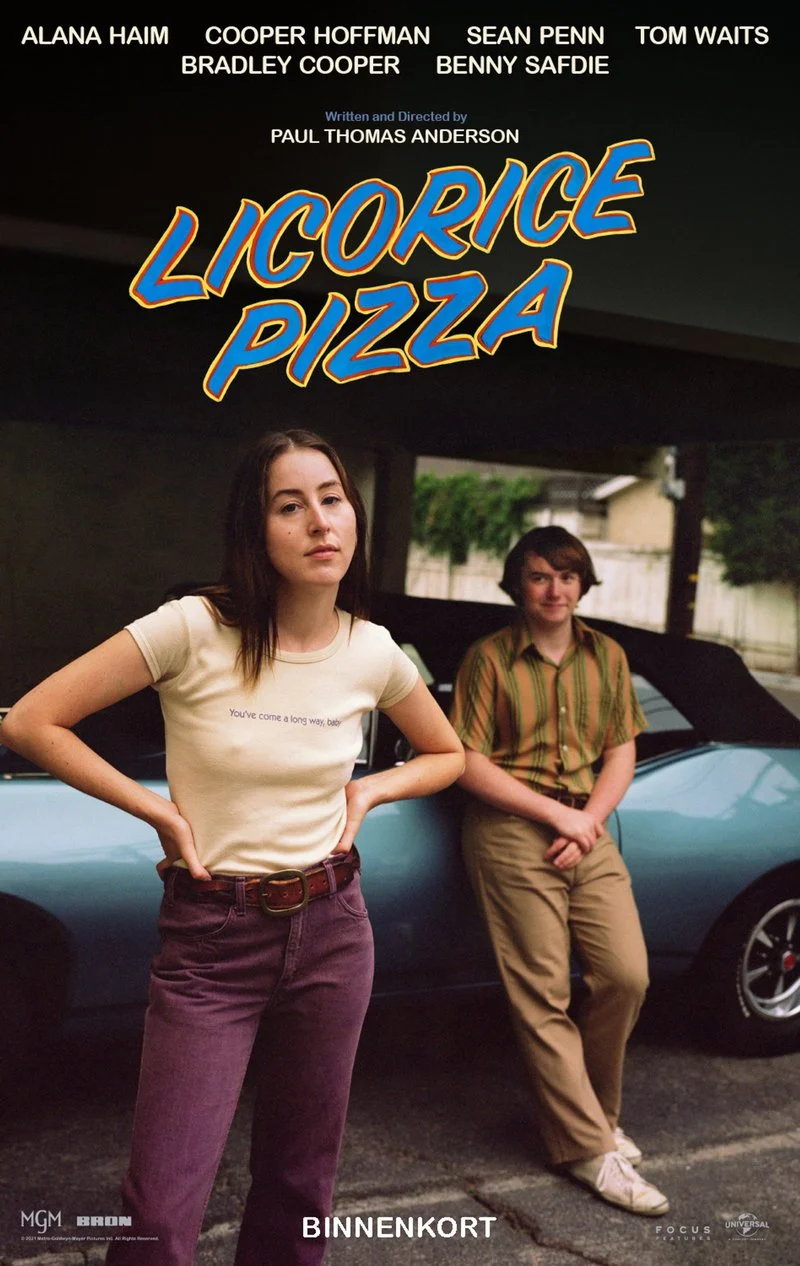 Affiche de Pizza à la réglisse