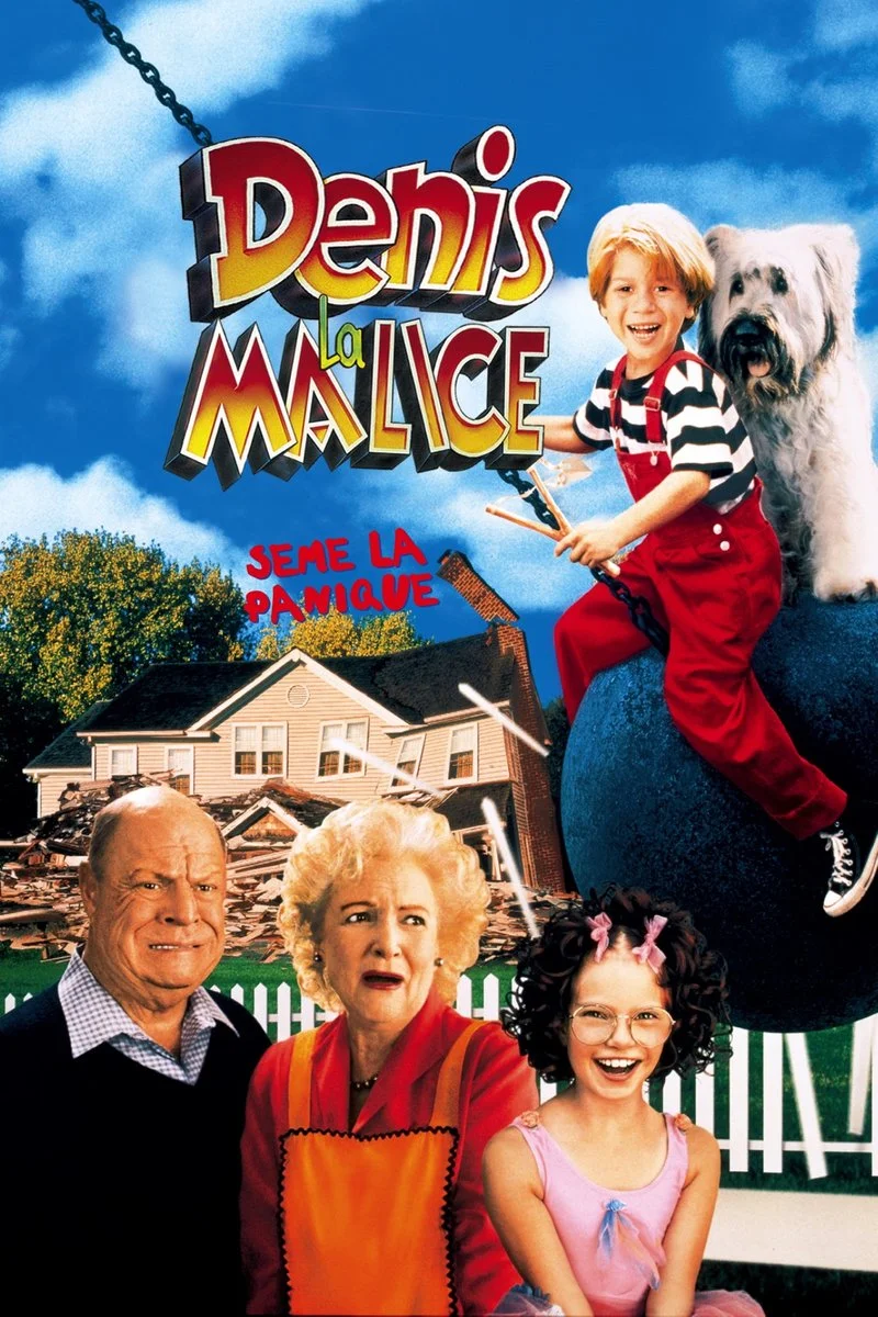 Affiche de Denis la malice sème la panique