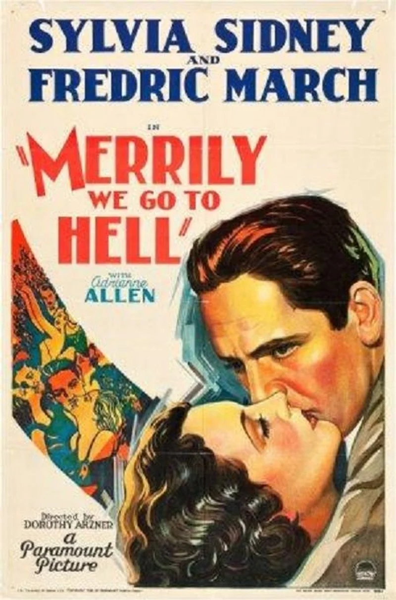 Poster van Merrily We Go to Hell
