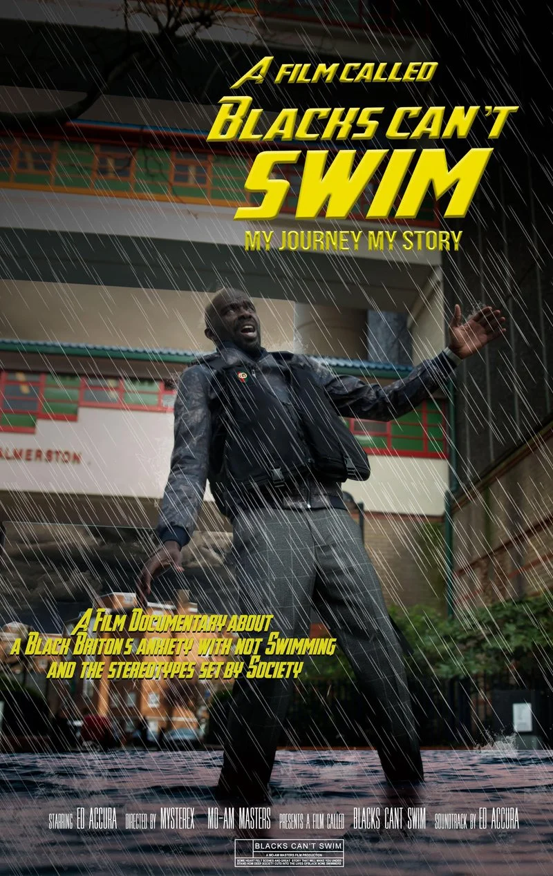 Poster van A Film Called Blacks Can't Swim