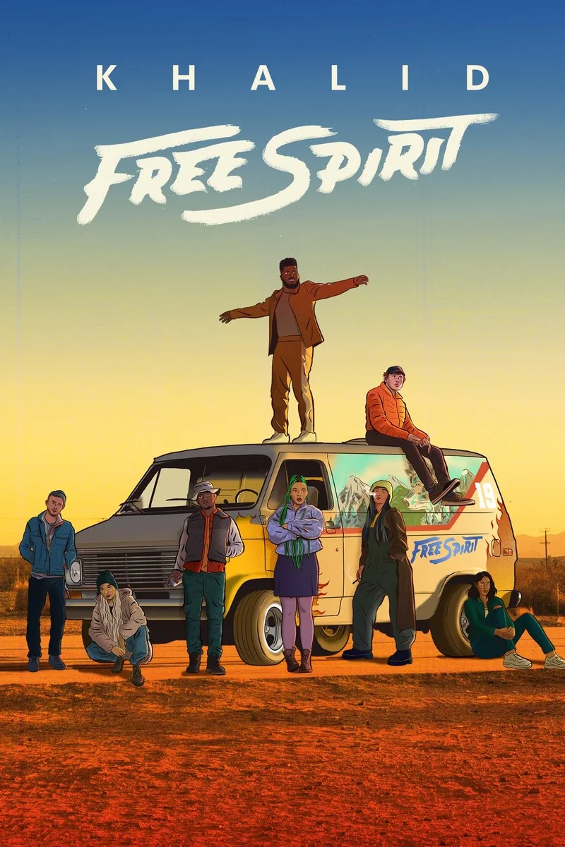Poster van Khalid - Free Spirit