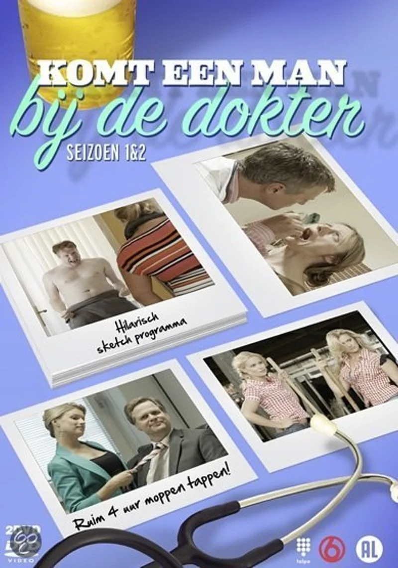 Poster van Komt een Man bij de Dokter